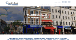 Desktop Screenshot of martinslowe.com